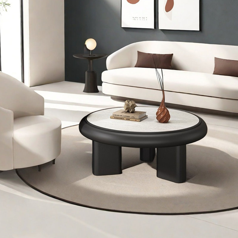 Table basse ronde