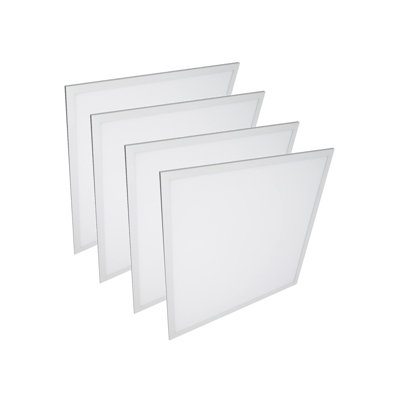 2X2’ Flat Panel LED Light 5 Power/CCT Adjustable Lumens Drop Ceiling Lay In Fixture Recessed Light For Home ()