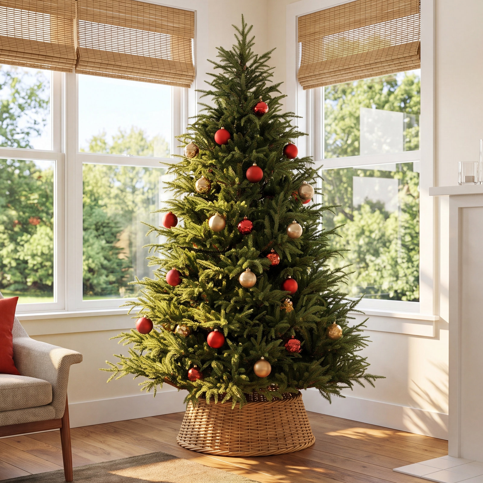 The Holiday Aisle® Frasier Grande Tree, 7.5' H