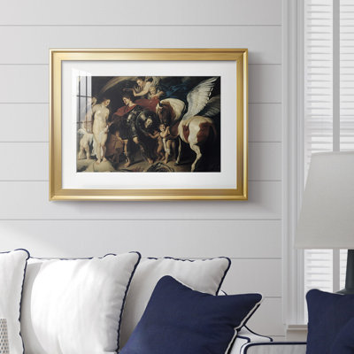 Perseus and Andromeda-Peter Paul Rubens-Framed Gallery Wrapped Canvas-c. 1622