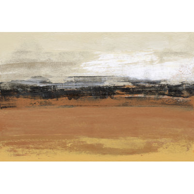 Bridges Ochre I by Sharon Gordon - Wrapped Canvas Painting