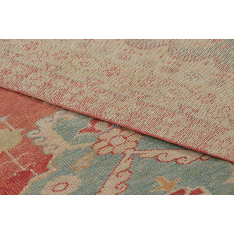 Antique One-of-a-Kind 13'7X15'1 Hand Knotted Area Rug