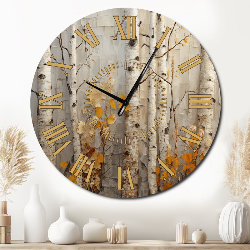 Horloge murale Autumn, Surdimensionné