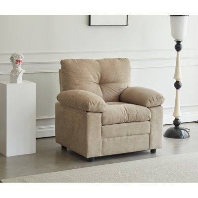 Chaise avec accoudoirs rembourrés 38,3 po