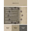 Tapis beige moderne et contemporain lavable à la machine à motif abstrait Ahart du 4 juillet - reliure beige-13914442