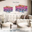 «Love Graffiti», reproduction sur toile-92833330