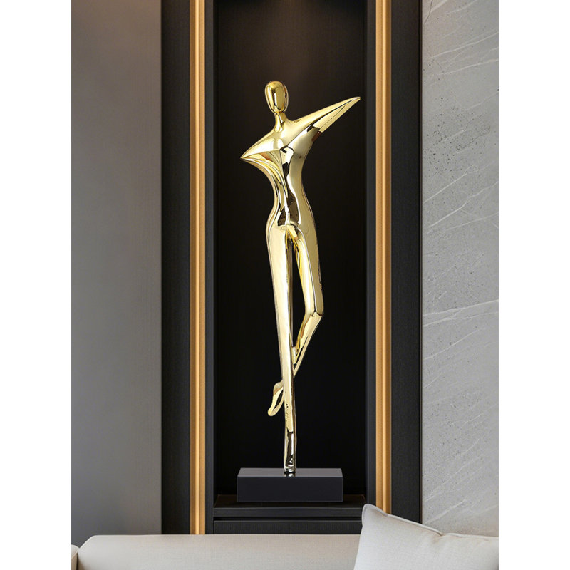 Figurine de style italien, décoration de base en marbre d'art pour entrée