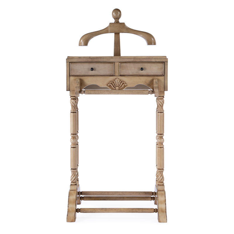 Andert Valet Stand, Antique Beige