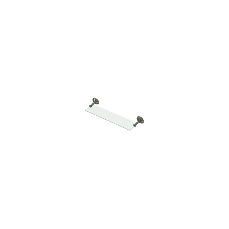 Deltana R2015-U15A 18" Length R Series Towel Glass Shelf Antique Nickel