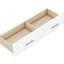 Lit blanc avec rangement de tiroir, tablettes et ports-121104041-121104043