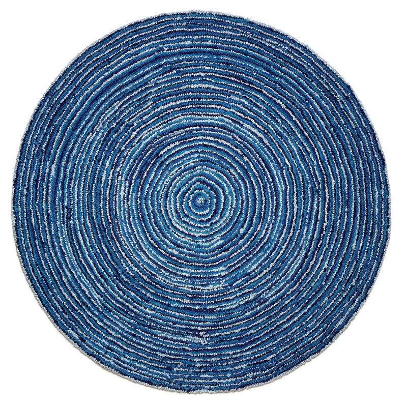 Jackson Solid Colour Cotton Hand Woven Area Rug