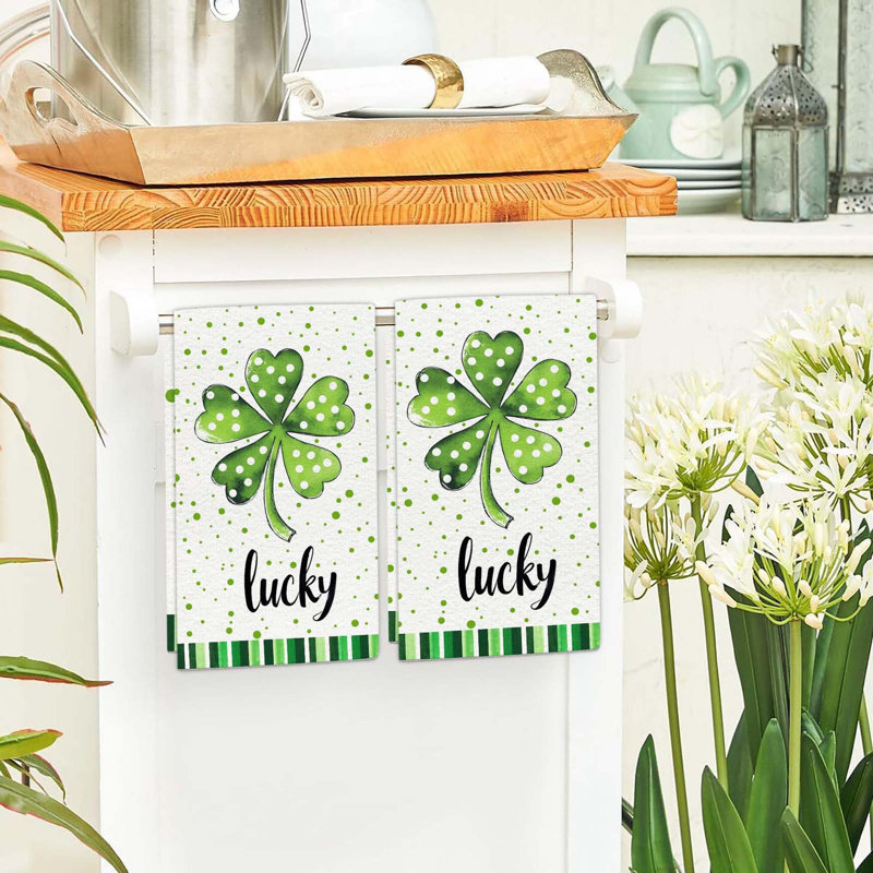 Highly Absorbent Kitchen Hand Towel, Easy Clean Rags For Home Decoration And Daily Wiping, Multicolor