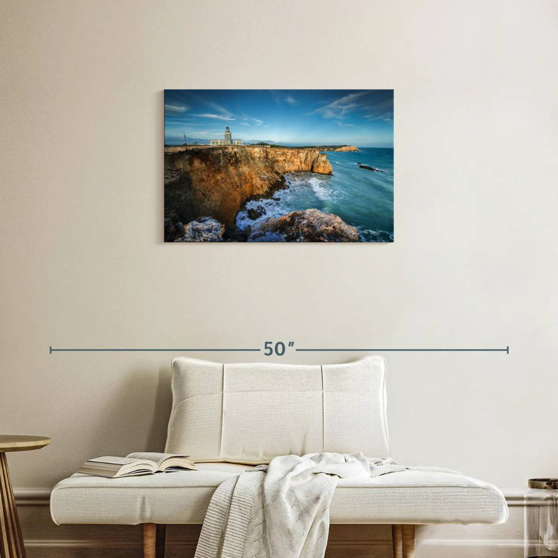 Gillard Cabo Rojo Lighthouse, 20" H x 30" W
