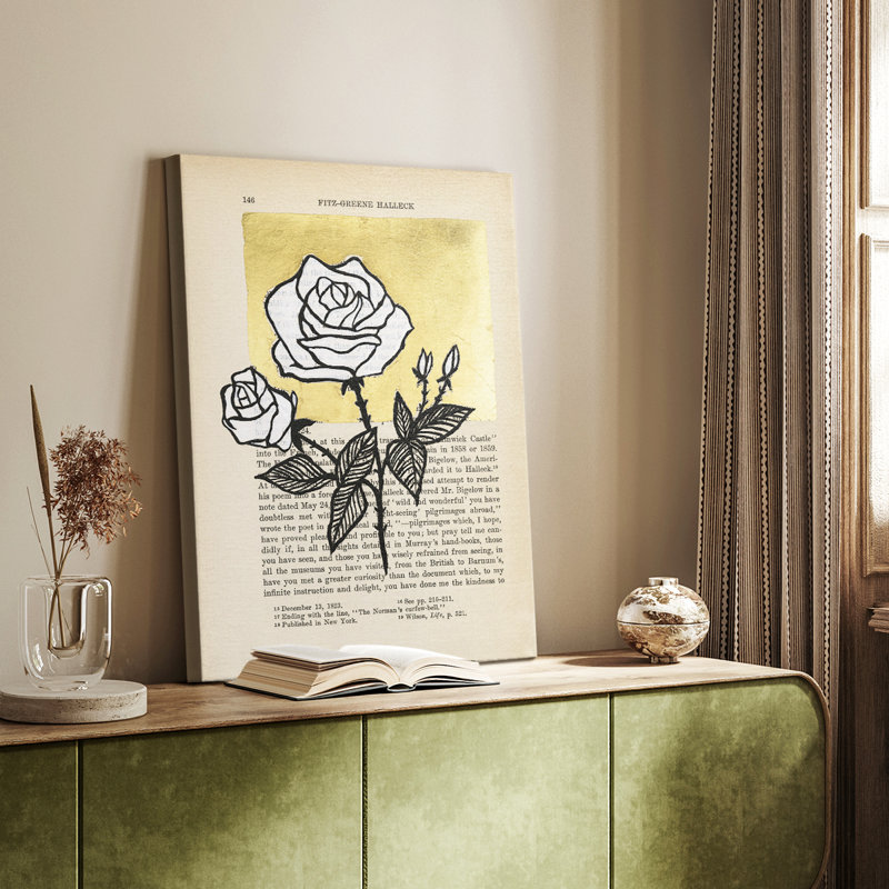 Floral Diary II - Gallery Cavas