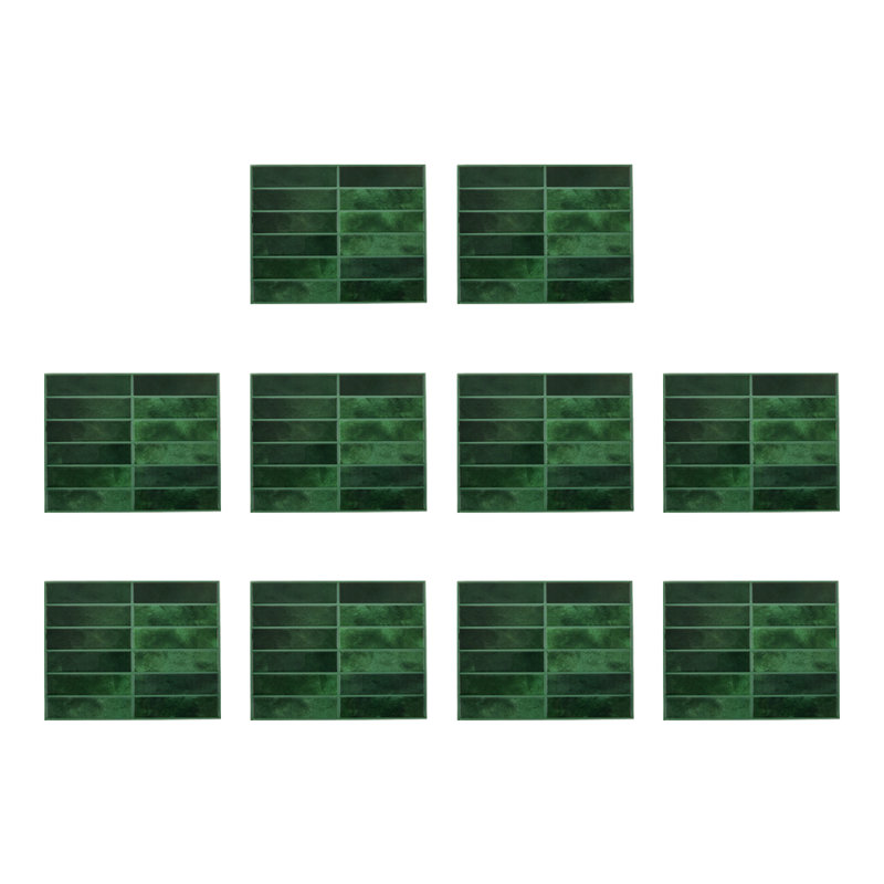 23 x 29 cm Tile, Green