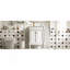 Meuble-lavabo 24 po avec lavabo supérieur, meuble de rangement moderne à 2 niveaux, meuble-lavabo simple, grandes tablettes de rangement-237239264