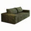 Canapé 71 po 3 pièces, tissu velours côtelé, sièges profonds, canapé causeuse confortable, sans assemblage, 1 pièce pour salon, chambre à coucher, salle de conférence, appartement-914591186