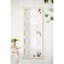 Miroir blanc patiné 24 po x 60 po - Transforme différentes salles de bain, chambres à coucher, salons, 59 po de hauteur, le plancher Fascination classique s'harmonise avec n'importe quelle pièce.