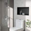 Niche de douche encastrée en acier inoxydable-102237596