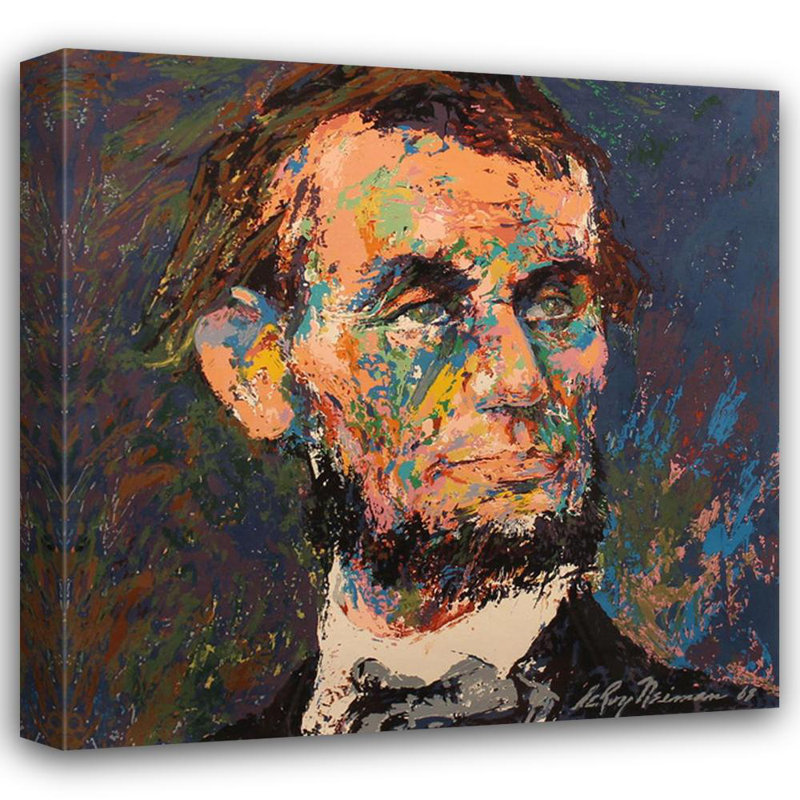 Abraham Lincoln, 20" H x 20" W