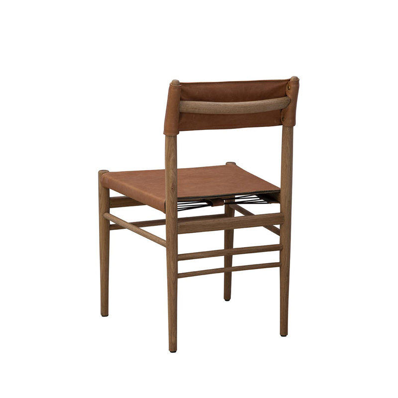 Solid Wood Dining Chair, Brown