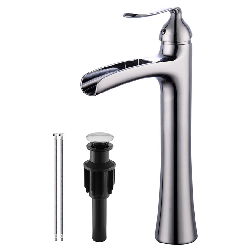 Single-handle Bathroom Faucet, Chrome