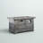 Geramy Rectangle Propane Smokeless Fire Pit Table with Hidden Fuel Tank