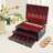 3-Tier Wooden Silverware Storage Box
