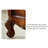 Traditional American Rubberwood Carved Full-Body Standing Mirror with Drawer