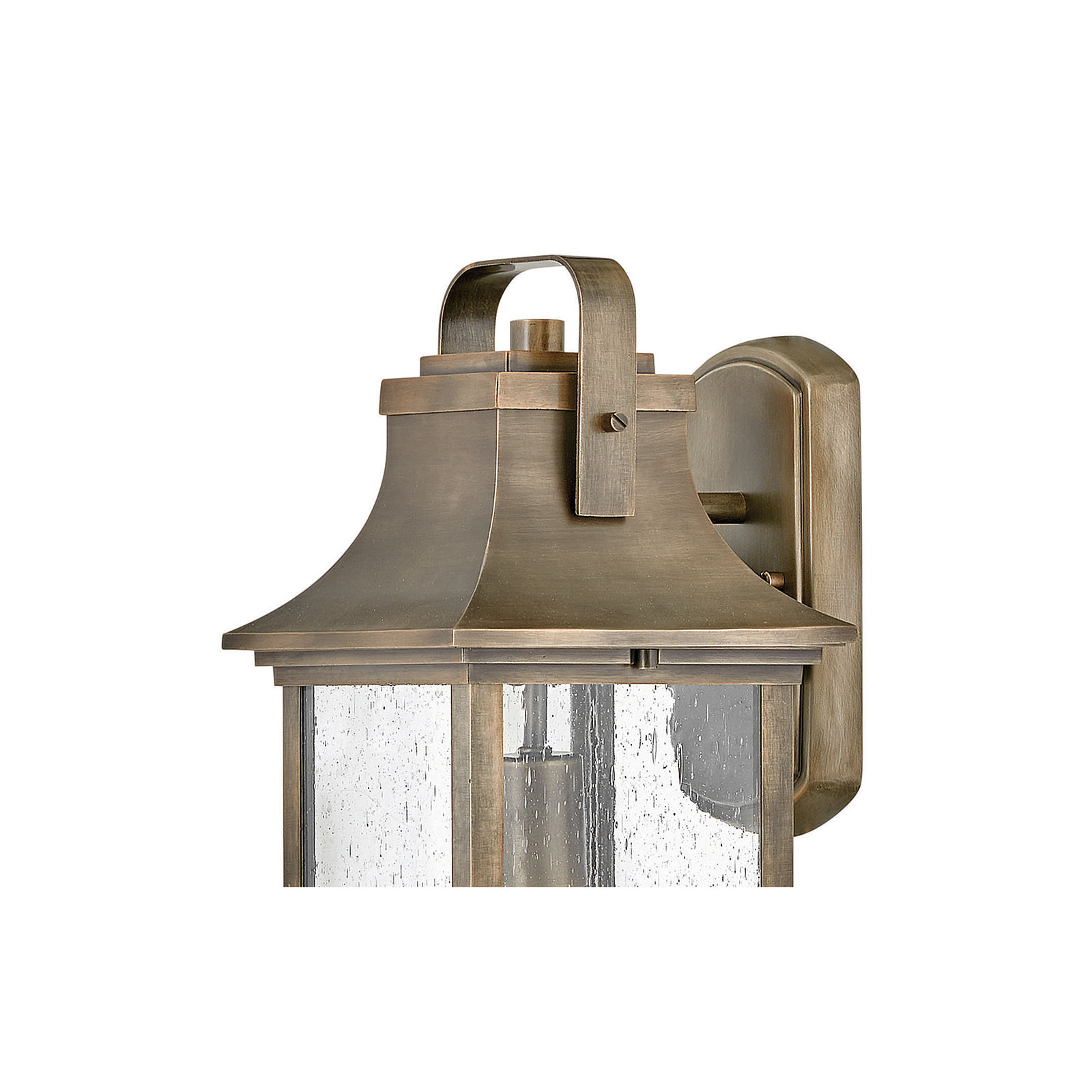 Sereia Single Light Outdoor Wall Light, Bronze, 16.75" H x 7.25" W x 8.25" D