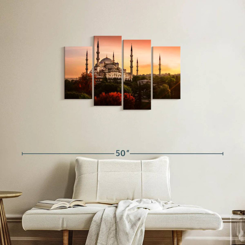 Nicci Hagia Sophia au coucher du soleil