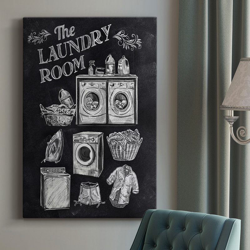 " Laundry Room ", 27" H x 18" W x 1.5" D