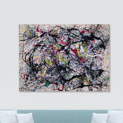 Number 34 by Jackson Pollock - Wrapped Canvas Print
