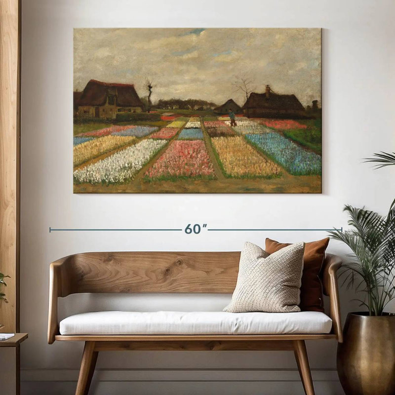 Parterres de fleurs Alvord aux Pays-Bas, H 34 po x l 51 po