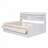 Wooden Captain Daybed Bed with Built-in Bookshelves-490314532-490314531