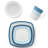 Noritake Colorscapes Layers Square 4-Piece Place Setting, Service for 1-64808863