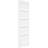 Slab Shaker 5-Panel White Solid Core Wood 80 in. x 24 in. with Jamb Kit-124266734