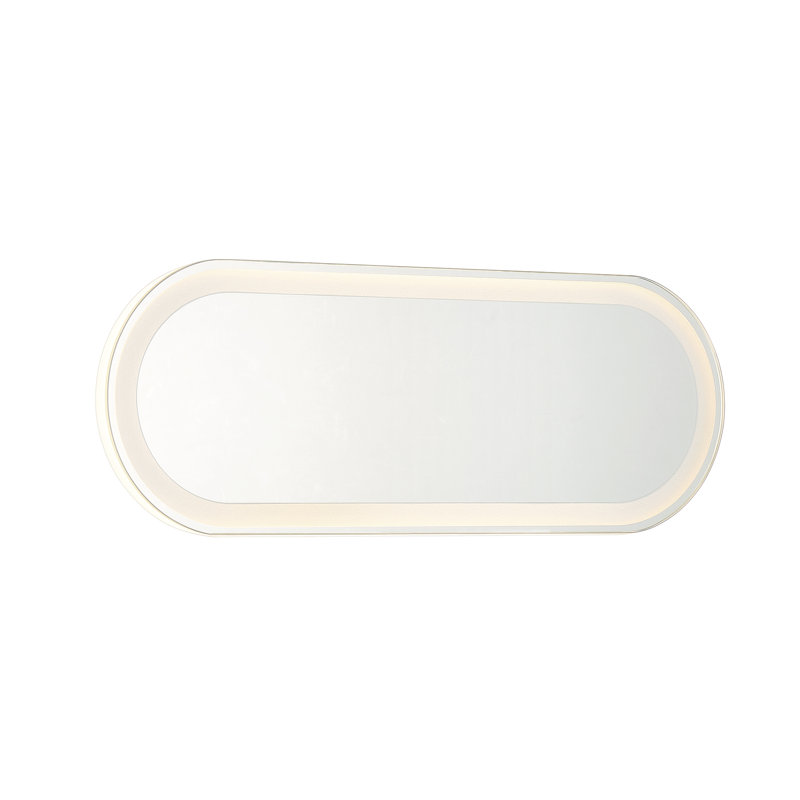 Wrought Studio™ LED Backlit Mirrors - In White Finish, 6.75" x 24"