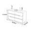 Armoire de rangement ou buffet moderne et minimaliste