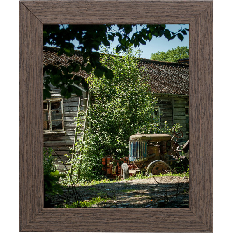 Cadre photo Farmhouse Essentials 1,25 po, L 4 po x H 6 po, Marron foncé