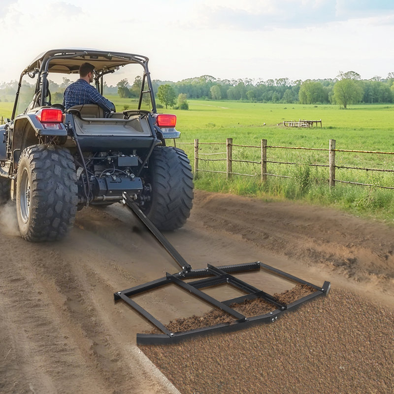 Drag Harrow, attelage à l'arrière, H 4,33 po x l 78,35 po x P 74,02 po