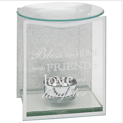 Glass Tabletop Tealight Holder