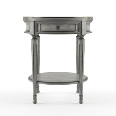 Sampson Side Table with Storage