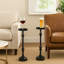 Ensemble de 2 tables d'appoint en acier 26 po Martini