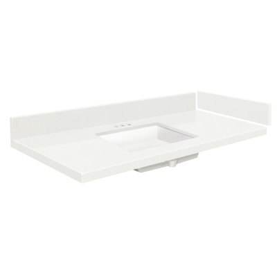 Plateau de meuble-lavabo 57,75 po Vision
