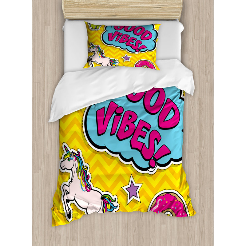 Cryptopodium 260 TC Duvet Cover Set, Single - 1 Standard Pillowcase