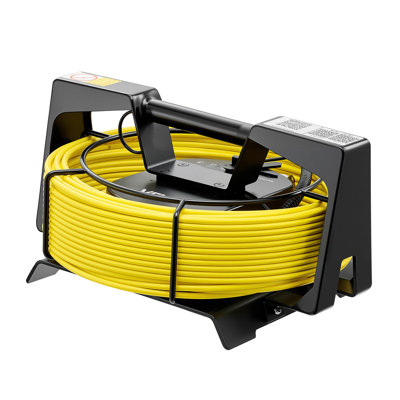 2026 Upgraded Sewer Camera with WiFi, 65.6ft/20m Drain Pipeline Camera, IP68 Snake Plumbing Cameras with Light- 12 LEDS, Wireless WiFi Connectivity to Phone/Tablet for Sewer Duct Pipe Inspection