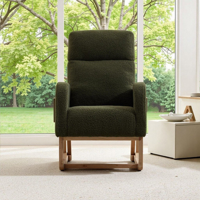 Fauteuil berçant et balancelle Nursery & Relaxation, Vert