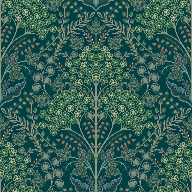 Sol 5.5m x 68.58cm Matte Wallpaper Roll, Green