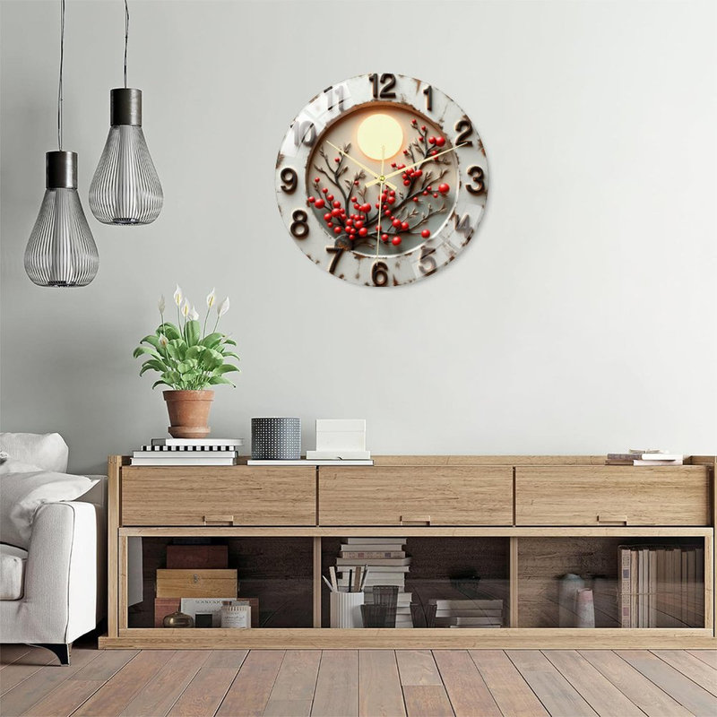Horloge murale 16 po